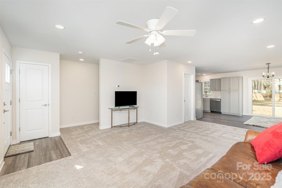 An open floor plan designed for connection - gather, relax, and enjoy effortless flow between the kitchen, dining, and family room. An open floor plan designed for connection - gather, relax, and enjoy effortless flow between the kitchen, dining, and family room.