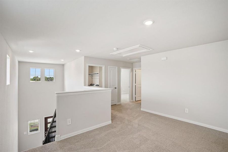 Spacious, unfurnished interior of a new home in Trails of Lavon - Spring Series, Lavon (Image 29).