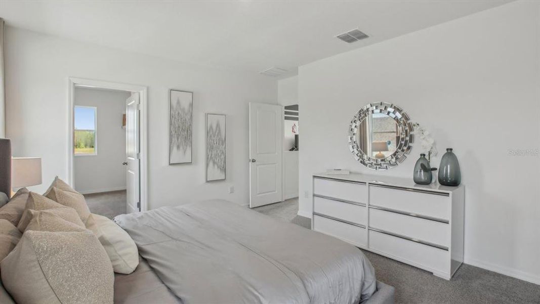 Furnished interior view inside a new home in Deerbrook, Land O' Lakes (Image 32). Furnished interior view inside a new home in Deerbrook, Land O' Lakes (Image 32).