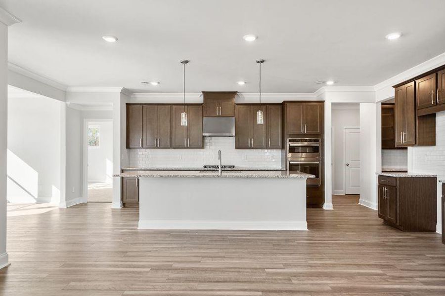 Furnished interior view inside a new home in Reserve at Hickory Walk, Kennesaw (Image 8). Furnished interior view inside a new home in Reserve at Hickory Walk, Kennesaw (Image 8).