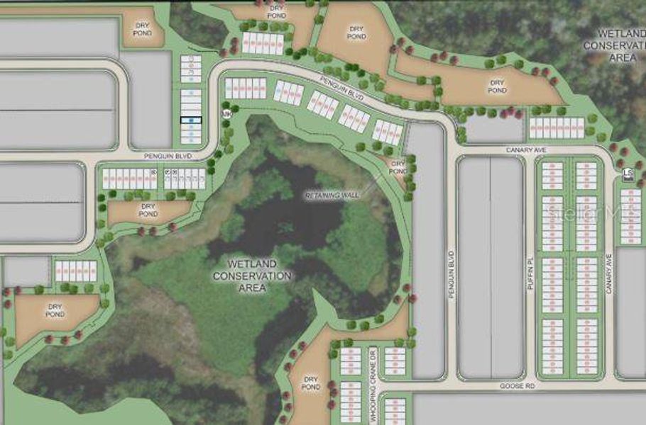 Horse Creek at Crosswinds ~ Site Map