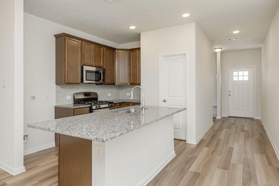 Representative furnished interior of a home built from the The 1497 by Stylecraft Builders in Hilltop Heights, Waco (Image 4).