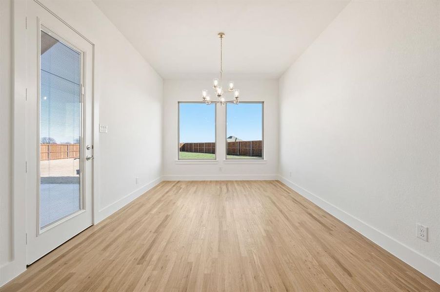 Spacious, unfurnished interior of a new home in Settlers Glen, New Fairview (Image 32).