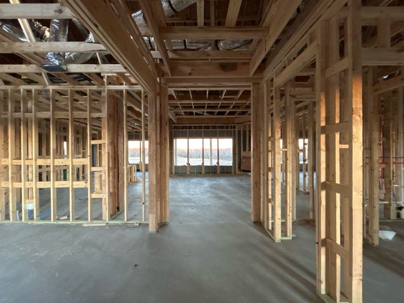 In-progress construction of a new home in Creekview Addition, Van Alstyne, TX (Image 4). In-progress construction of a new home in Creekview Addition, Van Alstyne, TX (Image 4).