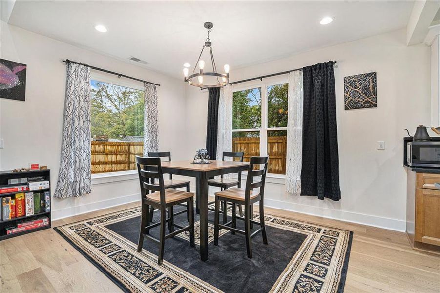 Furnished interior view inside a new home in , Marietta (Image 20).
