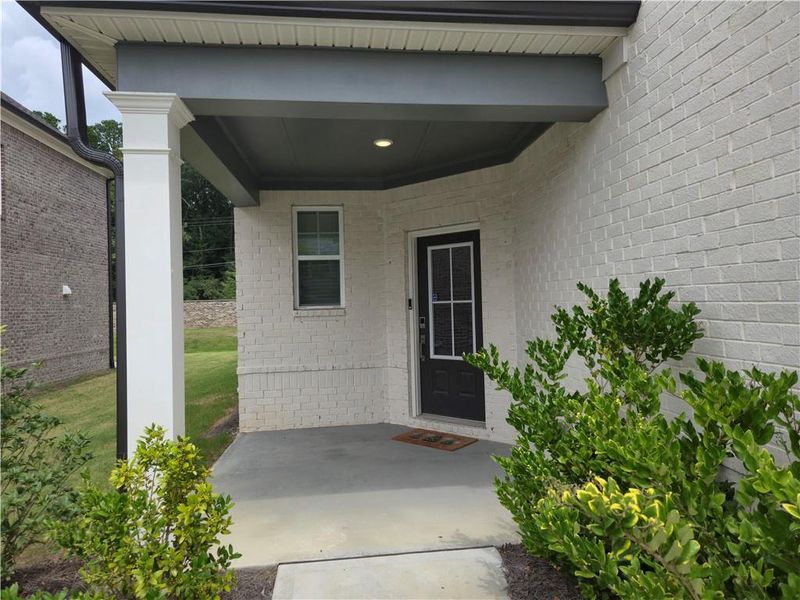 Exterior details and patio area of a home in , Grayson (Image 3).