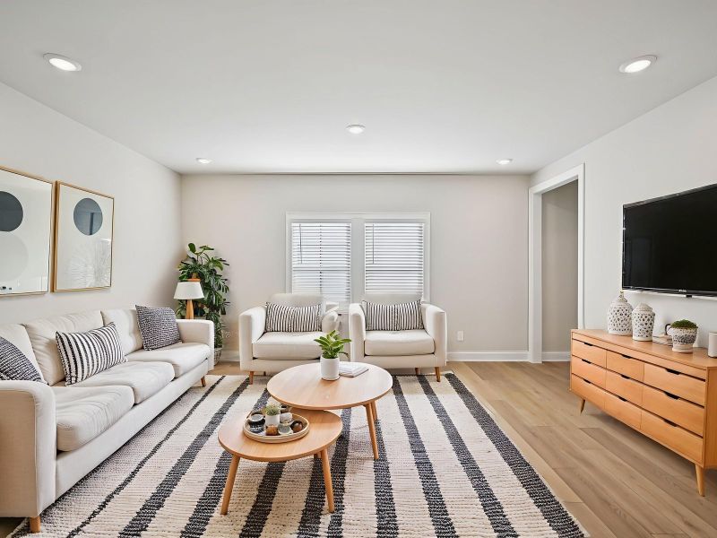Furnished interior view inside a new home in Martin Springs - Highland Series, Lawrenceville (Image 3).
