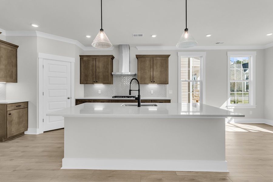 Furnished interior view inside a new home in Six Oaks, Summerville (Image 8).