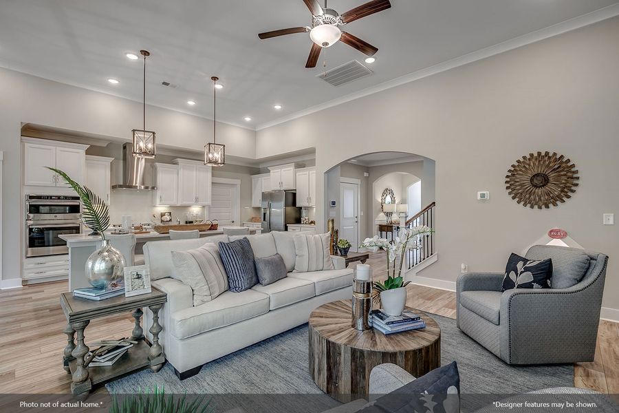 Furnished interior view inside a new home in Arcadia, Myrtle Beach (Image 14).