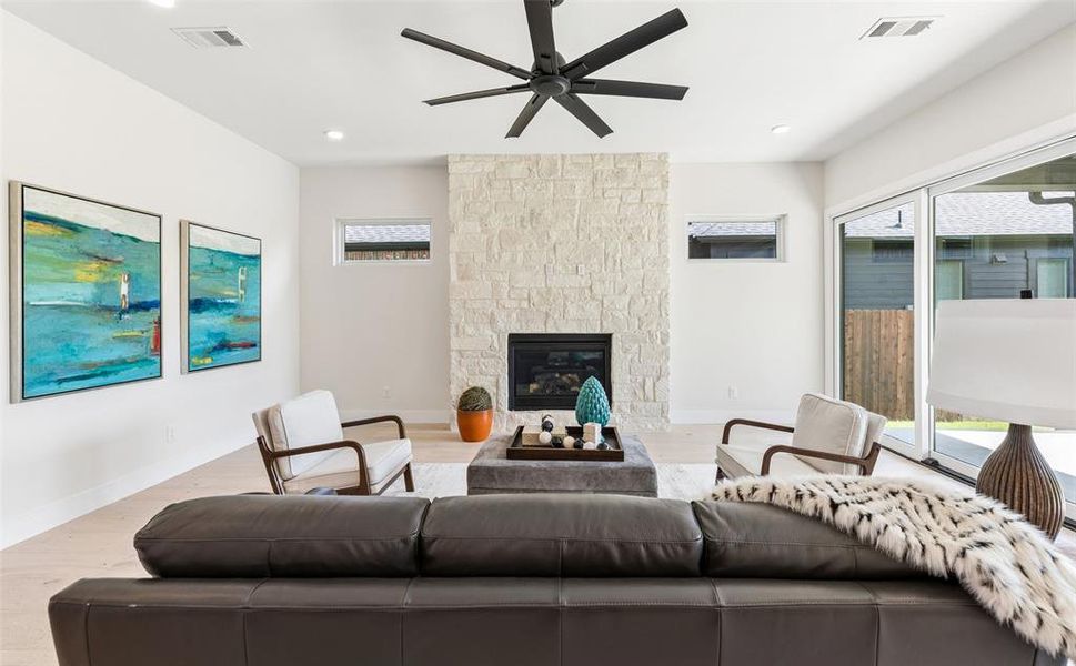 Furnished interior view inside a new home in , Roanoke (Image 12). Furnished interior view inside a new home in , Roanoke (Image 12).