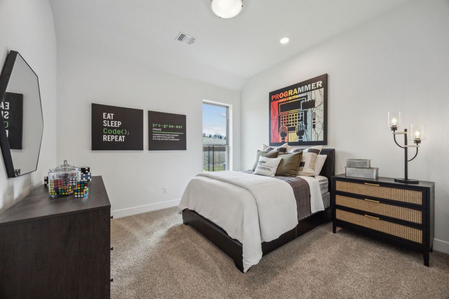 Furnished interior view inside a new home in The Vines, Haslet (Image 34). Furnished interior view inside a new home in The Vines, Haslet (Image 34).