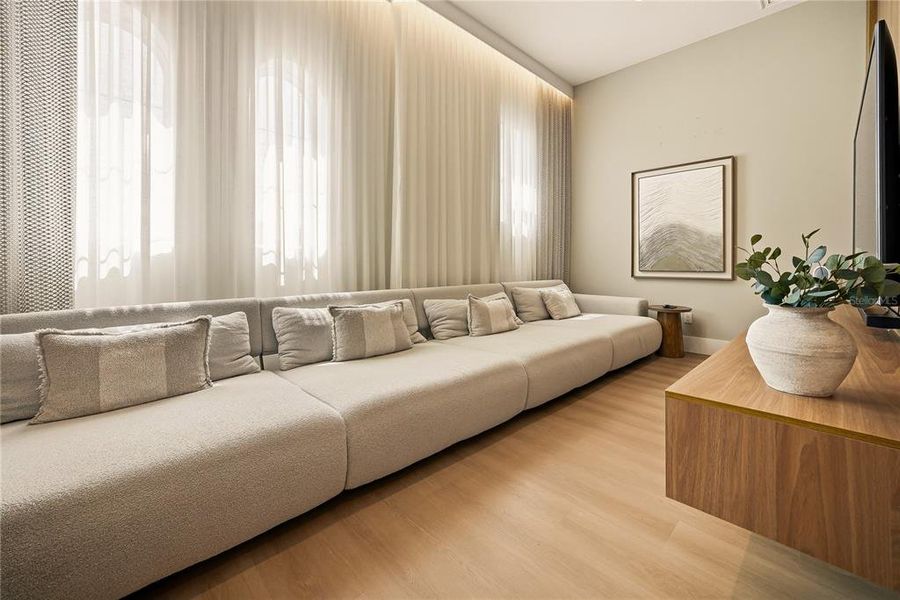 Furnished interior view inside a new home in Avalon Ridge, Winter Garden (Image 7).