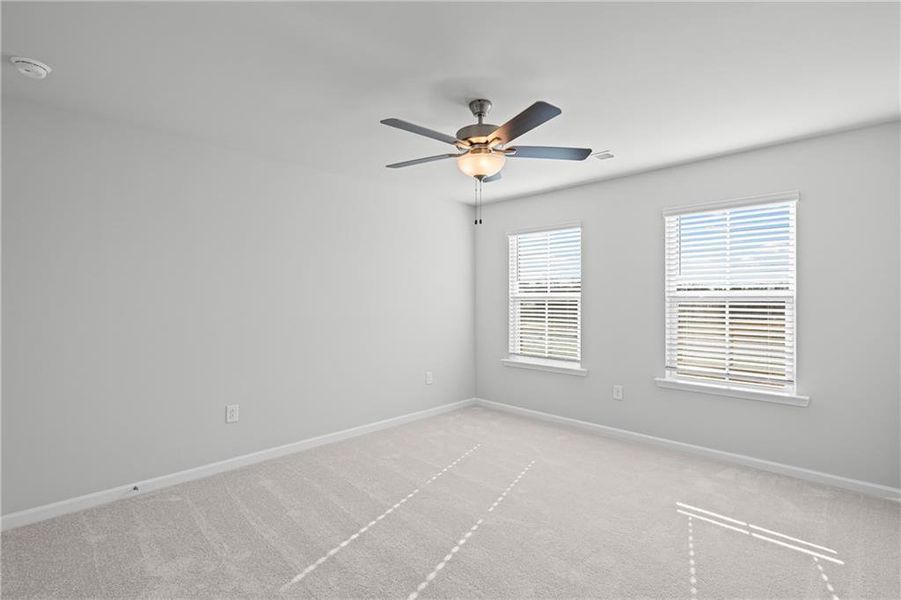 Spacious, unfurnished interior of a new home in Berkeley Mill, Cumming (Image 13).