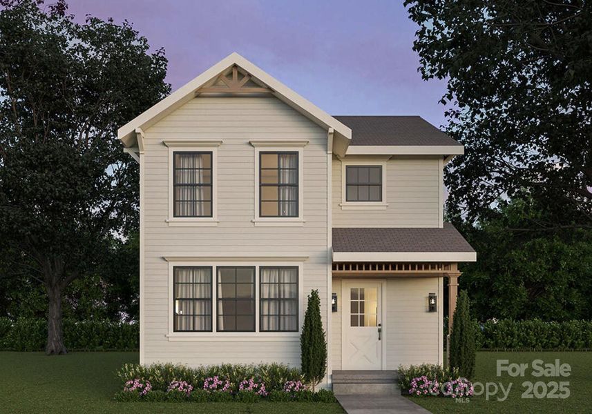 Front exterior of a new home in , Gastonia, NC, highlighting curb appeal (Image 1). Front exterior of a new home in , Gastonia, NC, highlighting curb appeal (Image 1).