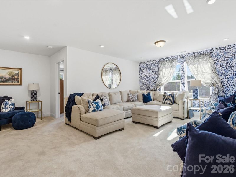 Furnished interior view inside a new home in , York (Image 6).