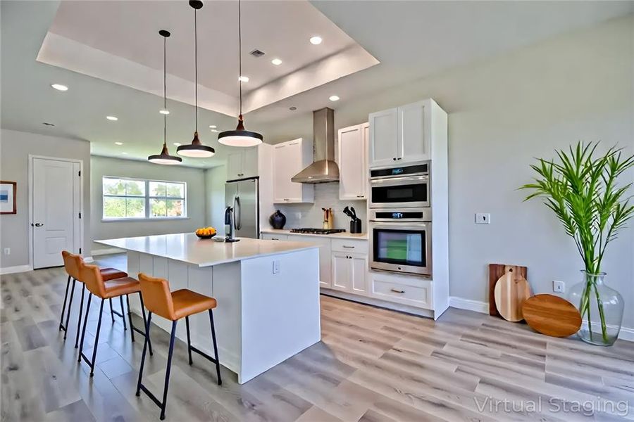 Furnished interior view inside a new home in , Sebring (Image 9).