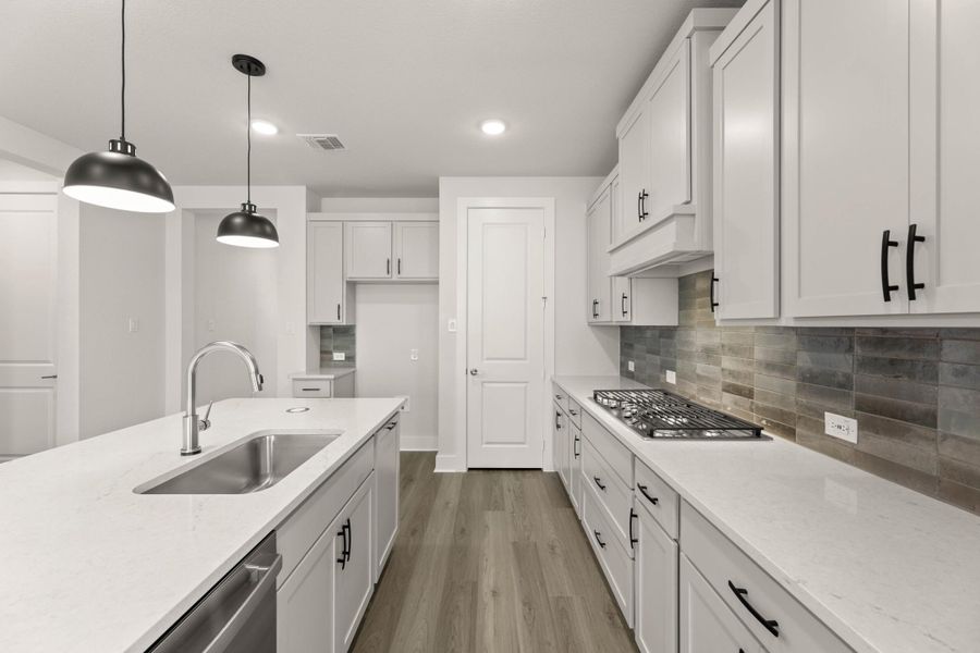 Furnished interior view inside a new home in Treeline, Justin (Image 5). Furnished interior view inside a new home in Treeline, Justin (Image 5).