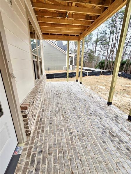 In-progress construction of a new home in , Waleska, GA (Image 11).