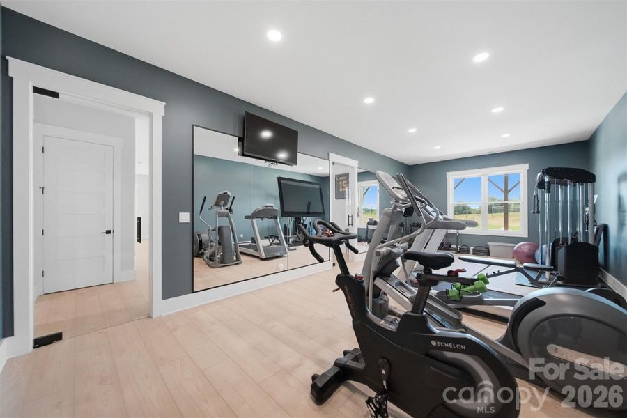 Furnished interior view inside a new home in , Hickory (Image 9).
