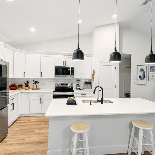 Furnished interior view inside a new home in , Deltona (Image 9).