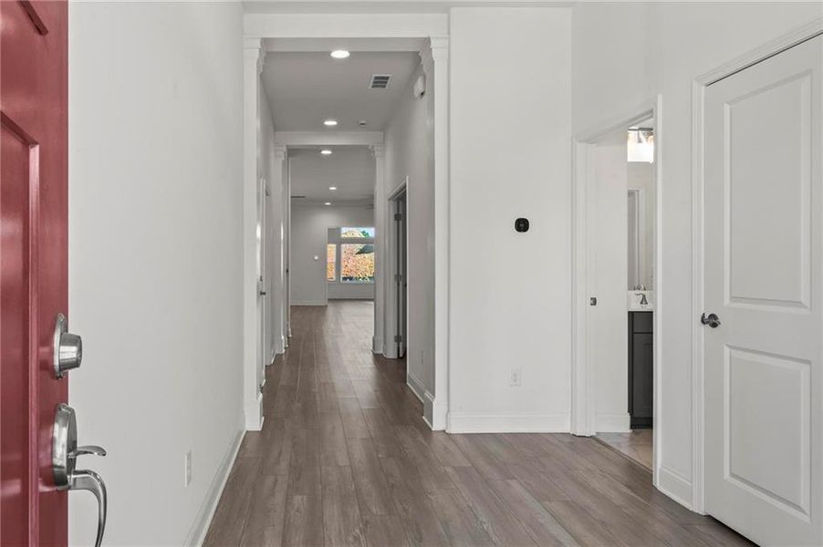 Spacious, unfurnished interior of a new home in , Hiram (Image 21).