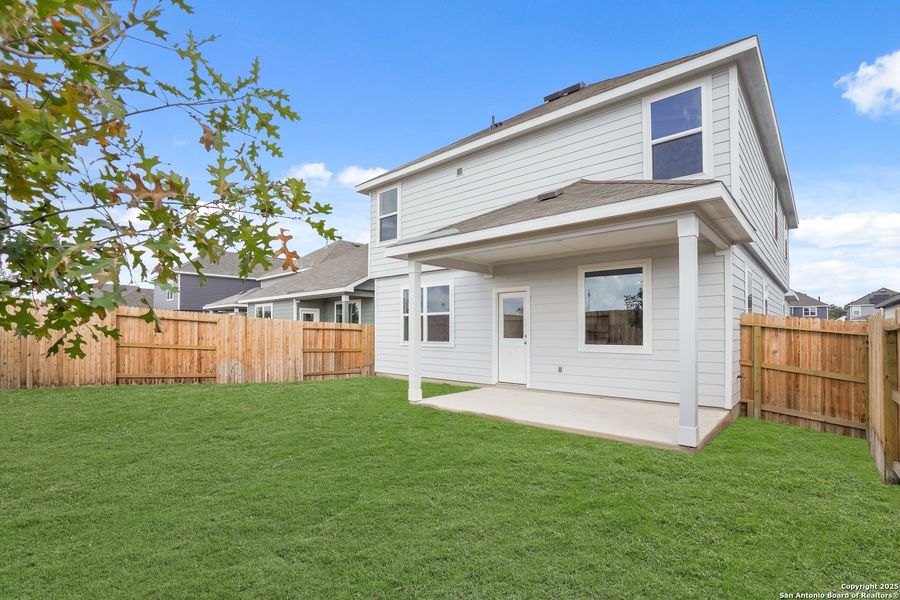 Exterior details and patio area of a home in Timber Creek, San Antonio (Image 23). Exterior details and patio area of a home in Timber Creek, San Antonio (Image 23).