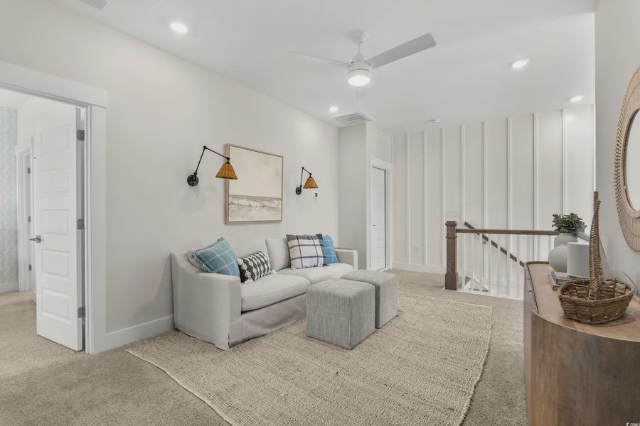 Furnished interior view inside a new home in Long Bay Golf Club, Longs (Image 22).
