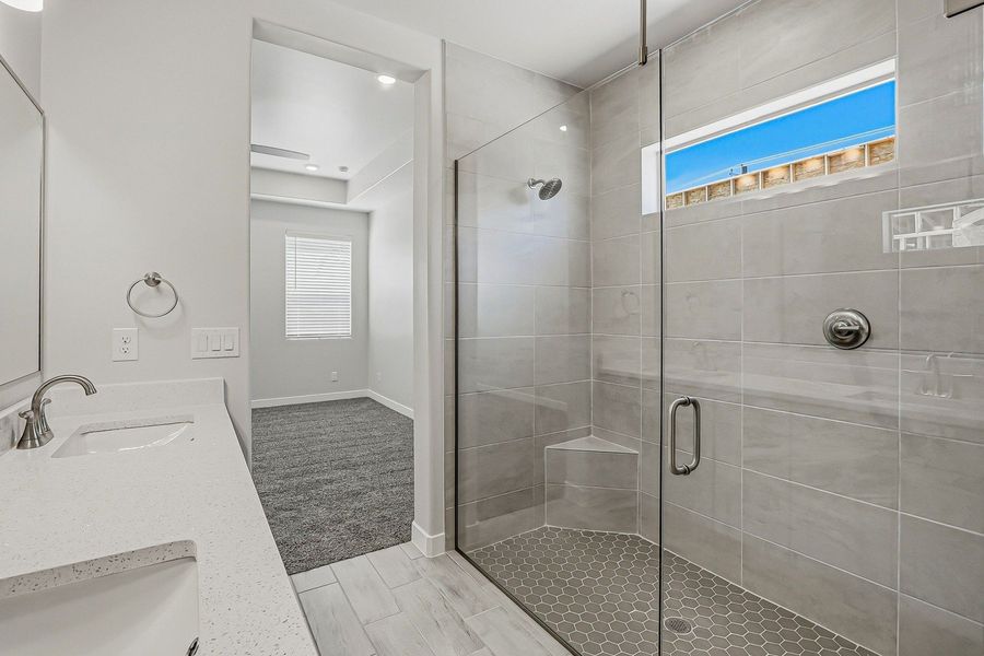 Furnished interior view inside a new home in Emerald Estates, El Paso (Image 9).