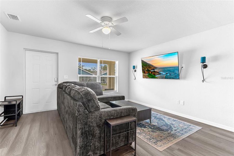 Furnished interior view inside a new home in , Sebring (Image 8).