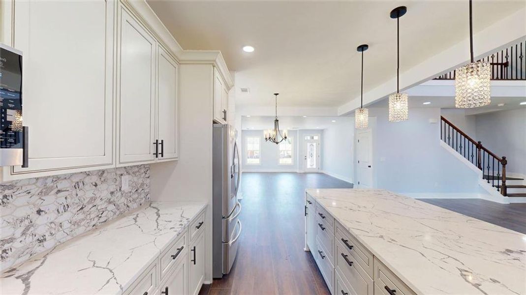 Furnished interior view inside a new home in , Conyers (Image 12).