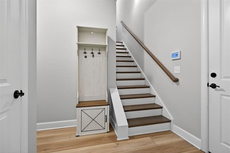 Furnished interior view inside a new home in , Hoschton (Image 11).