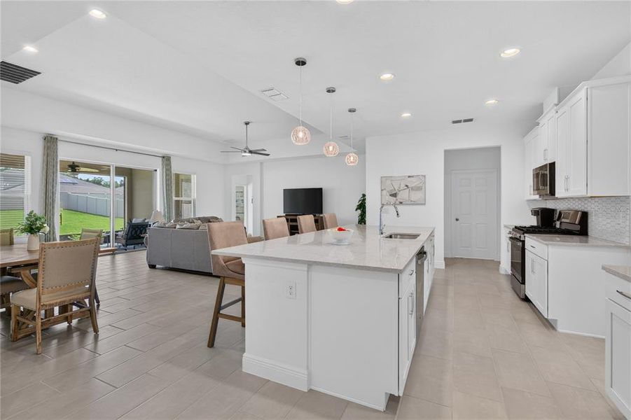 Furnished interior view inside a new home in , Mount Dora (Image 5). Furnished interior view inside a new home in , Mount Dora (Image 5).