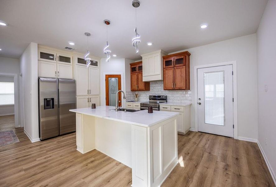 Furnished interior view inside a new home in , Woodway (Image 5).