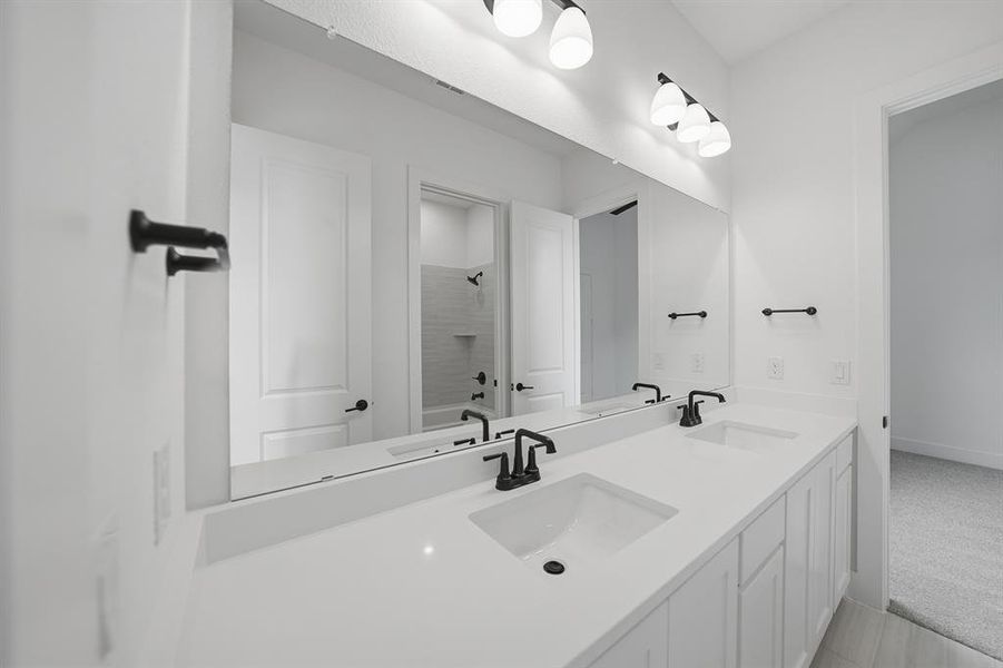 Furnished interior view inside a new home in Quail Hollow, Rockwall (Image 11).