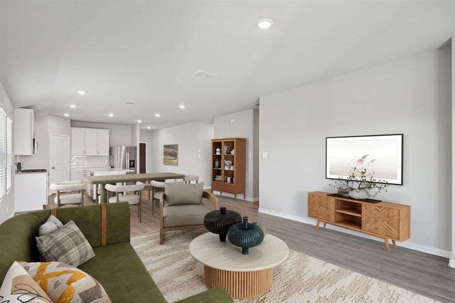 Photo is not of the actual home, but is an inspirational photo of builder’s model home and may depict options, furnishings, and/or decorator features that are not included.