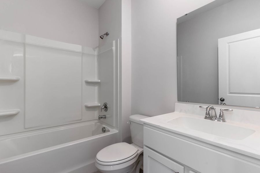 Representative furnished interior of a home built from the HAYDEN by D.R. Horton in South Haven, Camden (Image 17).