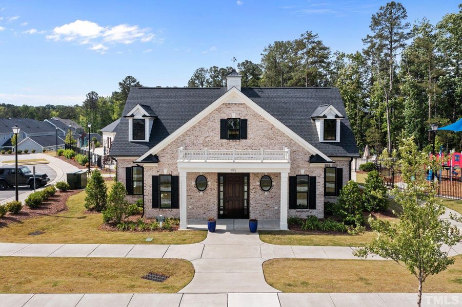 Front exterior of a home in the Tyler Gardens community, located in Wake Forest, NC (Image 8).