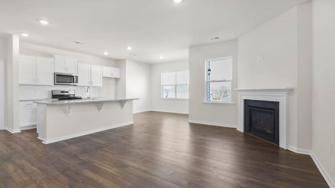 Spacious, unfurnished interior of a new home in Woodhaven, Spartanburg (Image 20). Spacious, unfurnished interior of a new home in Woodhaven, Spartanburg (Image 20).