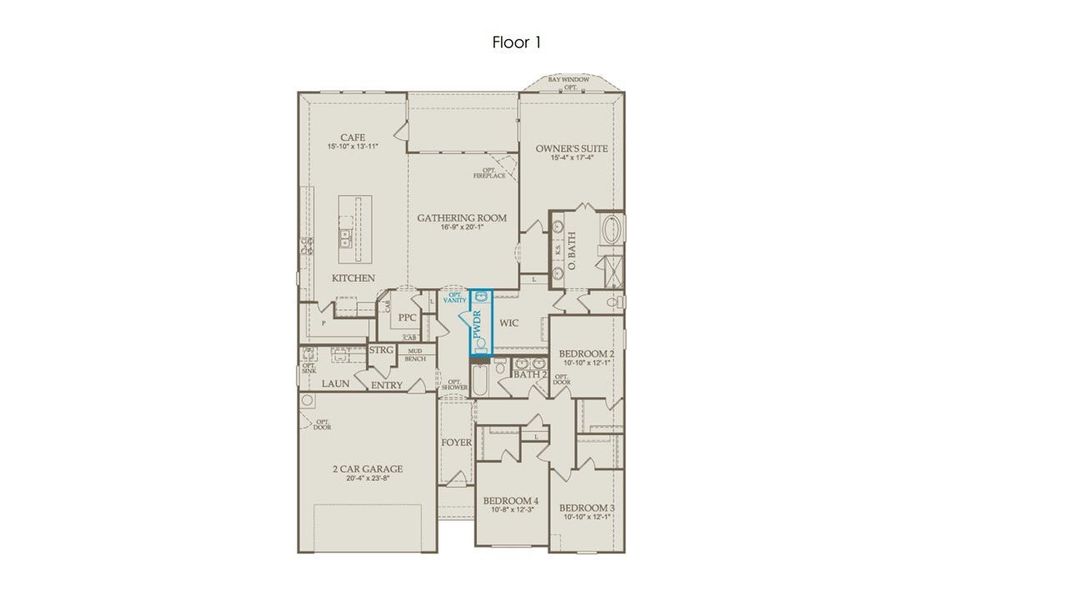 The Northlake Floor Plan