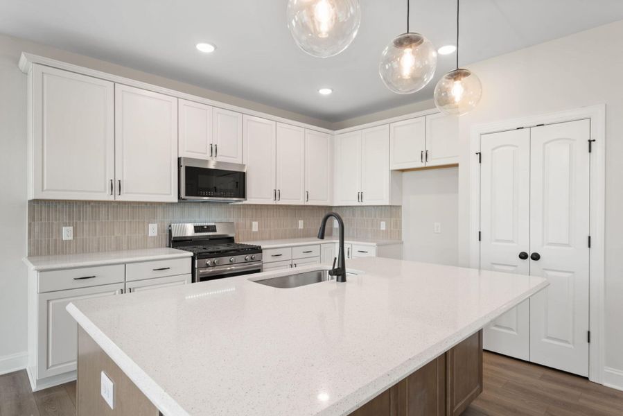 Furnished interior view inside a new home in Hopewell Garden, Winston-Salem (Image 8).
