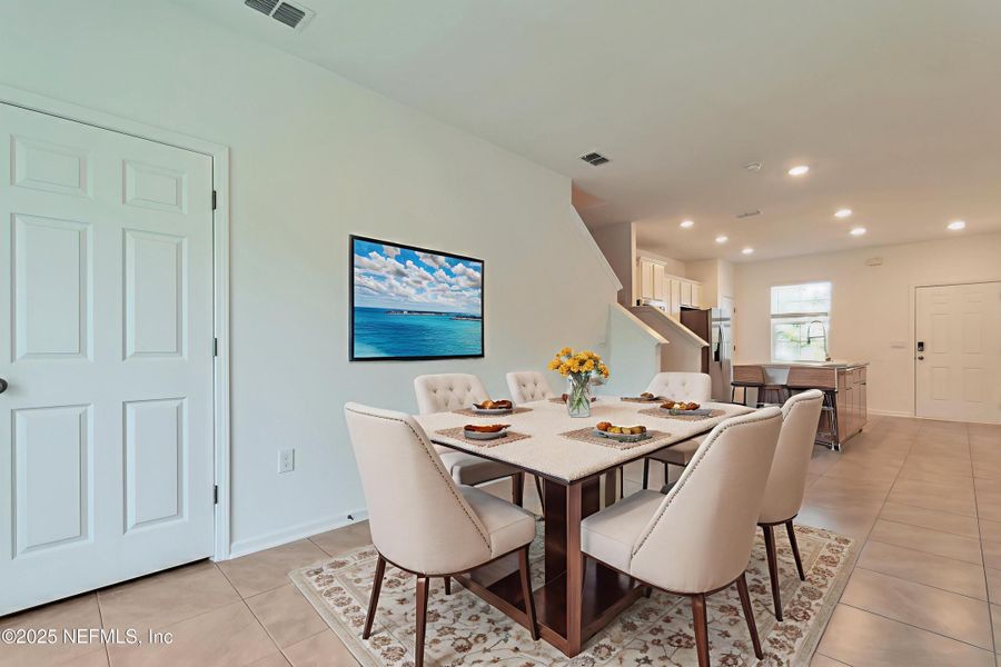 Furnished interior view inside a new home in , Jacksonville (Image 6). Furnished interior view inside a new home in , Jacksonville (Image 6).