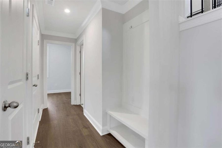 Spacious, unfurnished interior of a new home in The Paddocks at Doc Hughes, Buford (Image 45).