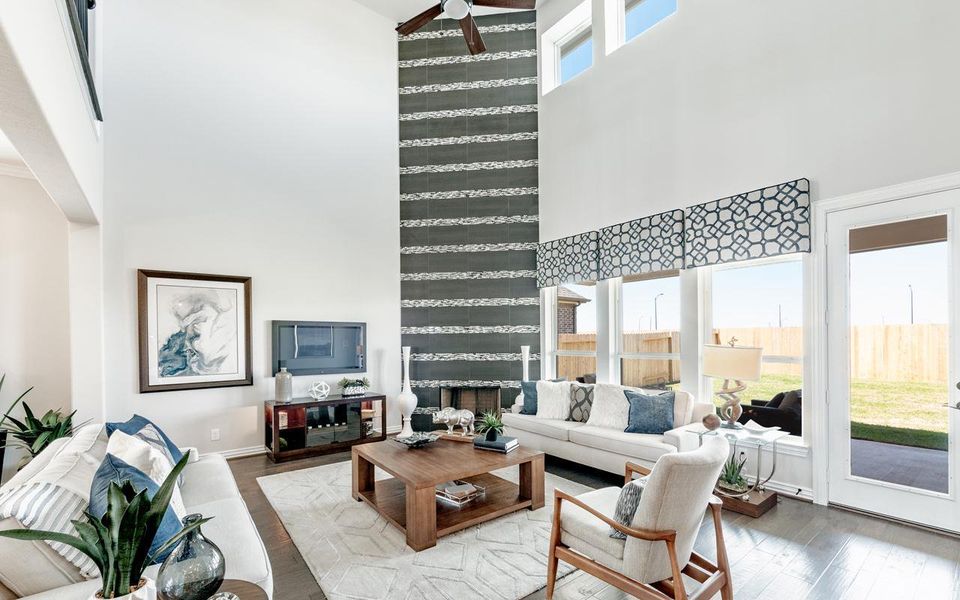 Furnished interior view inside a new home in High Park Hill, Arrington (Image 17).