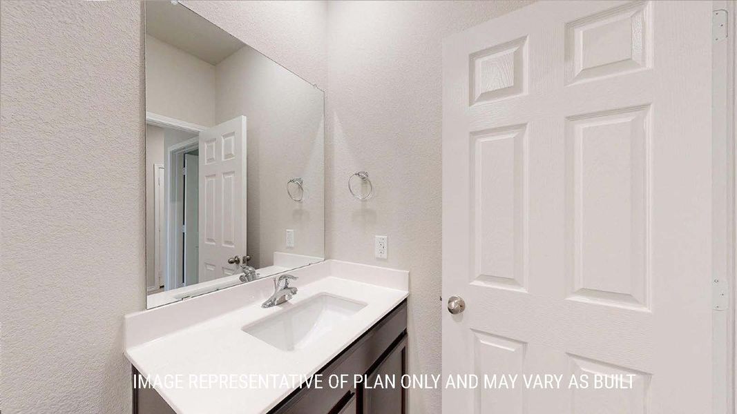 Furnished interior view inside a new home in The Terrace Duplexes, Temple (Image 10).