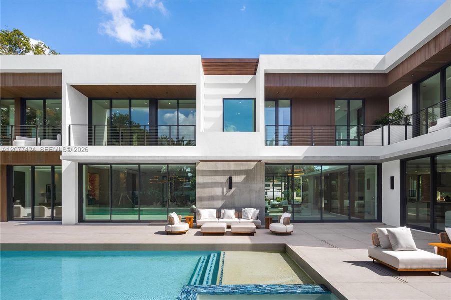 Exterior details and patio area of a home in , Pinecrest (Image 29). Exterior details and patio area of a home in , Pinecrest (Image 29).
