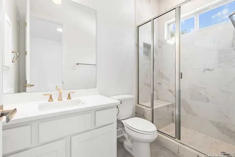 Furnished interior view inside a new home in Legend Park, Castroville (Image 8). Furnished interior view inside a new home in Legend Park, Castroville (Image 8).