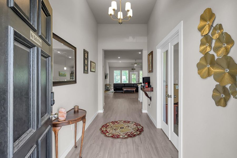 Furnished interior view inside a new home in Moran Ranch, Willis (Image 10). Furnished interior view inside a new home in Moran Ranch, Willis (Image 10).
