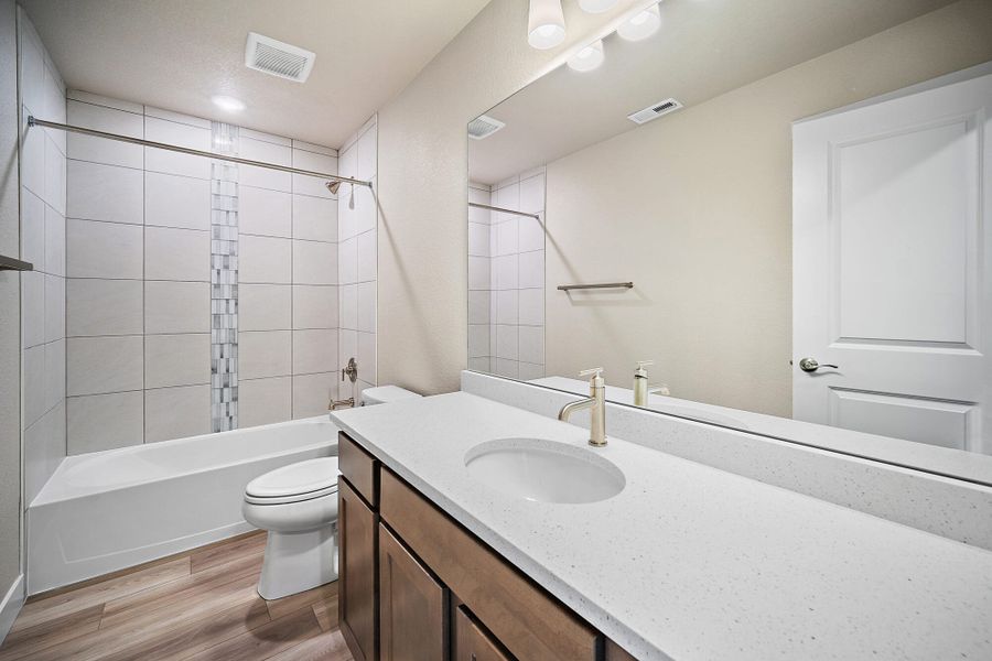 Furnished interior view inside a new home in Pony Park, Colorado Springs (Image 13).