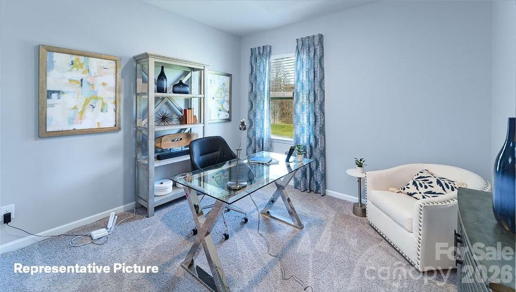 Furnished interior view inside a new home in Silverstein, Salisbury (Image 23).