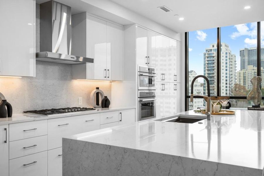 Furnished interior view inside a new home in The Dillon Buckhead, Atlanta (Image 6). Furnished interior view inside a new home in The Dillon Buckhead, Atlanta (Image 6).